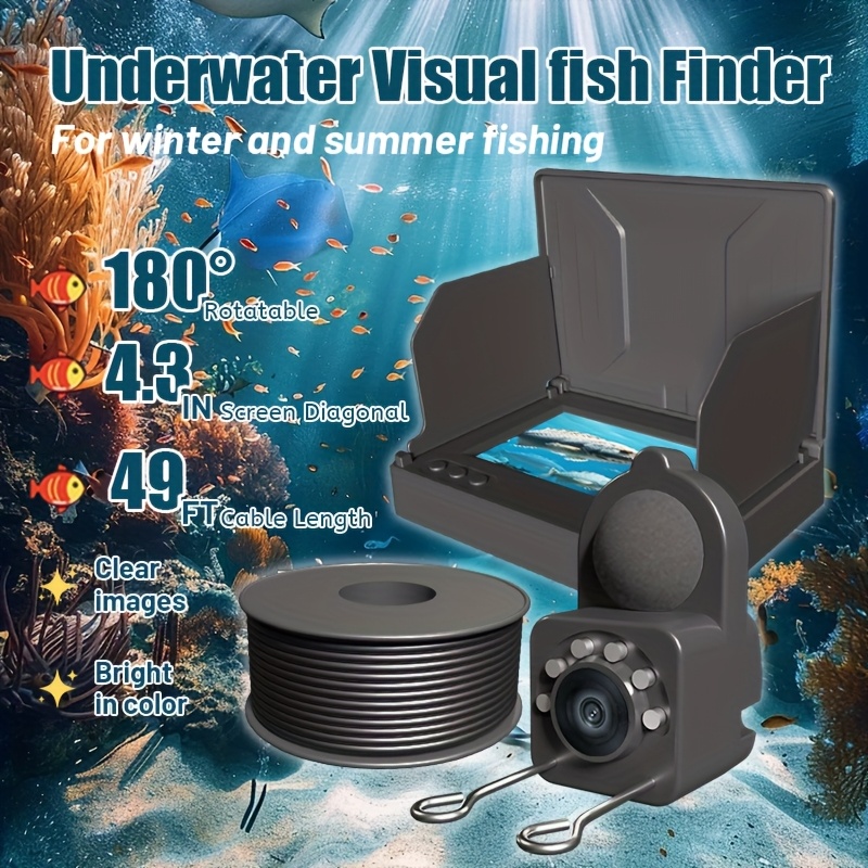 XHJ HD Fishing Monitor, 4.3 In – Outdoor Adventure Kit recenzja i cena