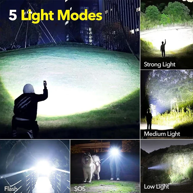 High Power LED Flashlight Rech – Outdoor Adventure Trips recenzja i cena