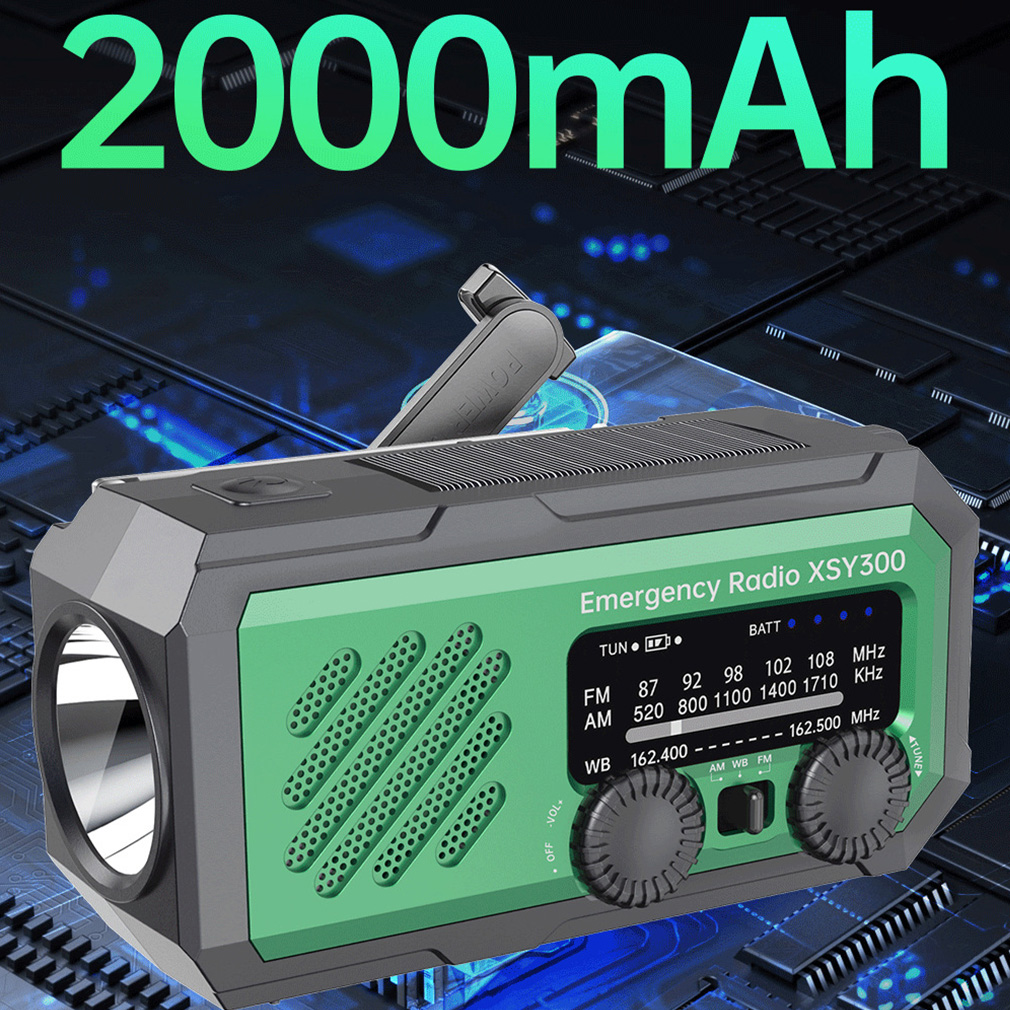 New 2000mAh Emergency Radio So – Emergency Radio Solar recenzja i cena