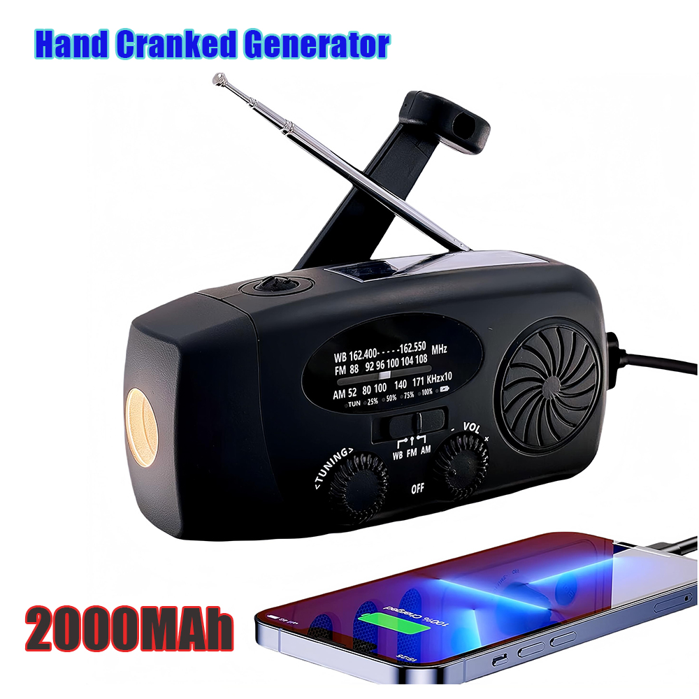 Multifunctional Portable Hand  – Emergency Radio Solar recenzja i cena