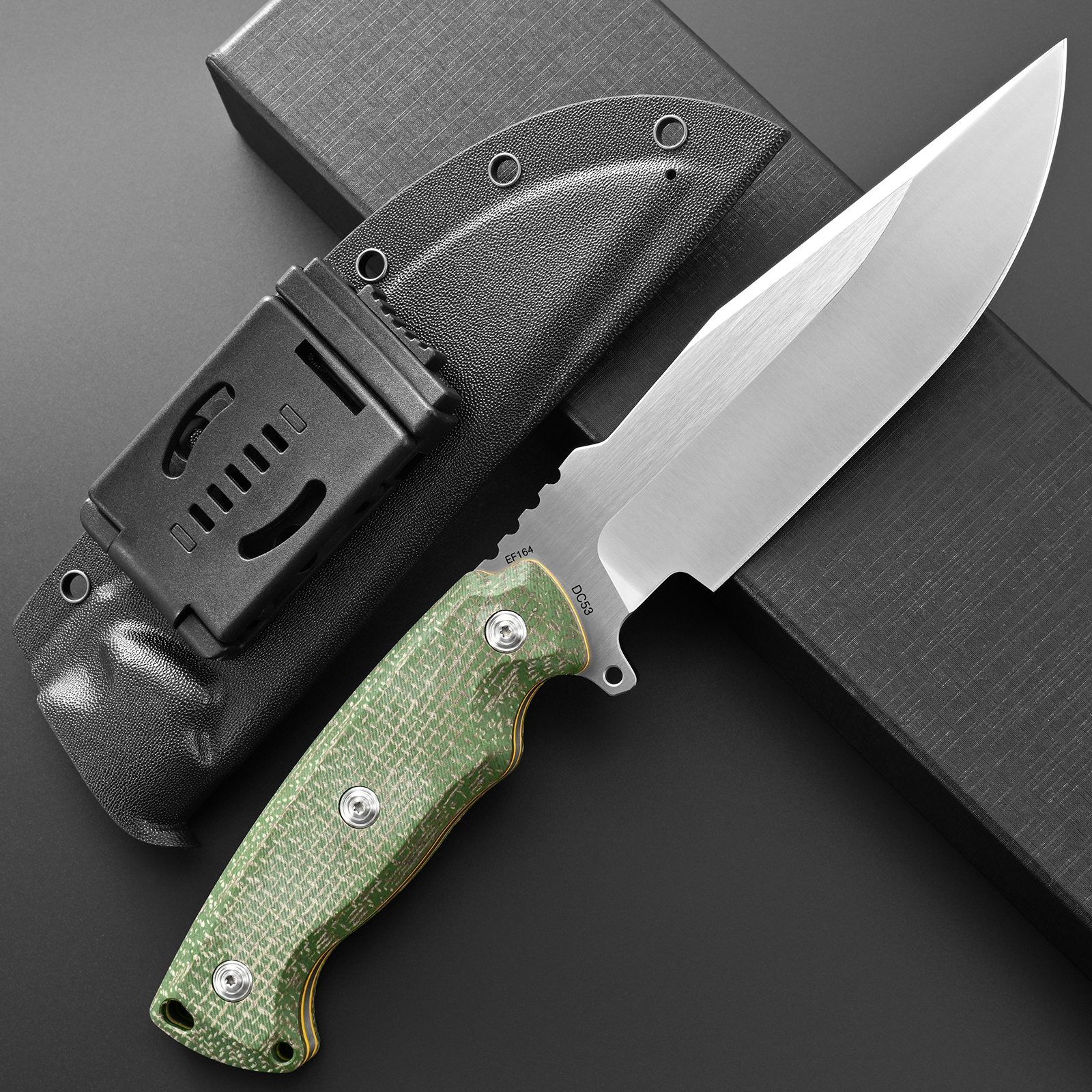 Eafengrow EF164 Fixed Blade Kn – Survival Knife Full Tang recenzja i cena