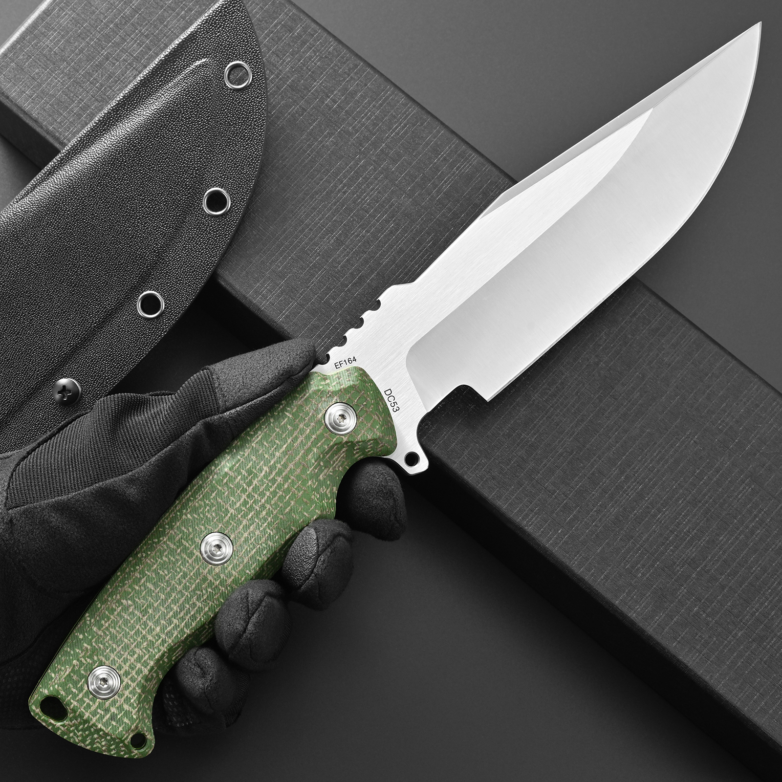 Eafengrow EF164 Fixed Blade Kn – Survival Knife Full Tang recenzja i cena