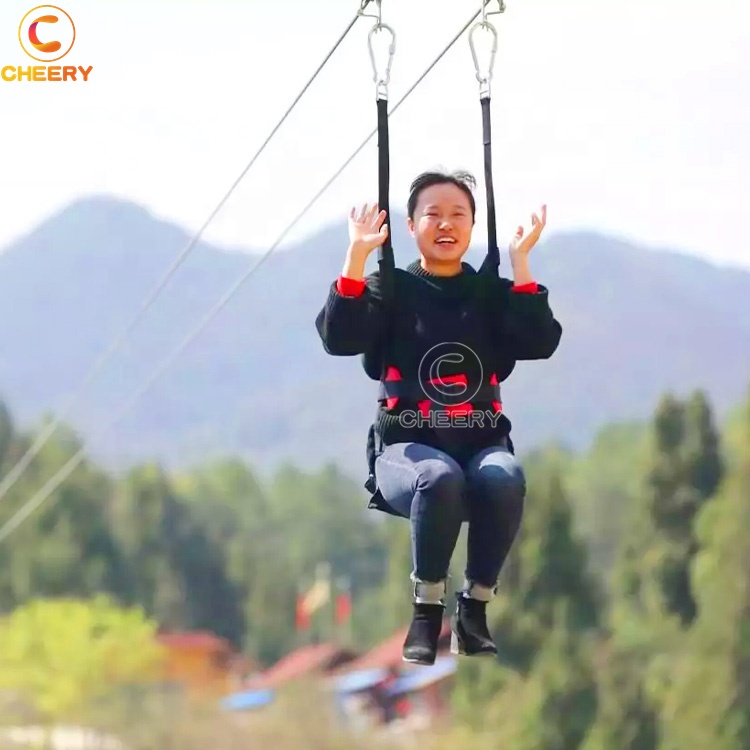 Professional Outdoor Playgroun – Outdoor Adventure Zipline recenzja i cena