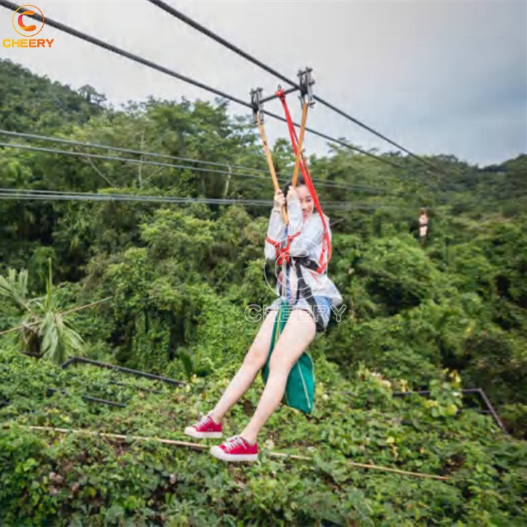 Professional Outdoor Playgroun – Outdoor Adventure Zipline recenzja i cena